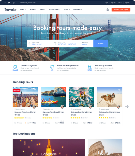 Tomap - Tour Marketplace